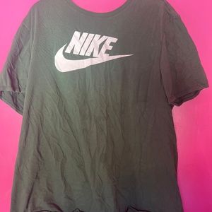 Green Nike shirt